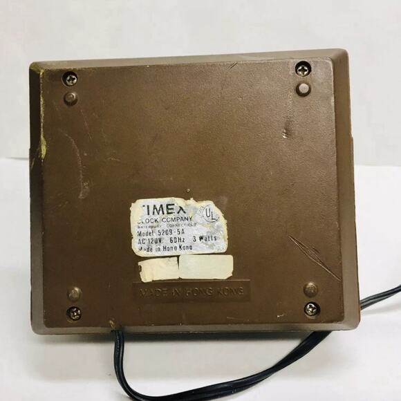 Vintage Timex Clock Company Digital Alarm Clock - Picture 5 of 5